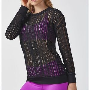 Fabletics sophie crochet sweater